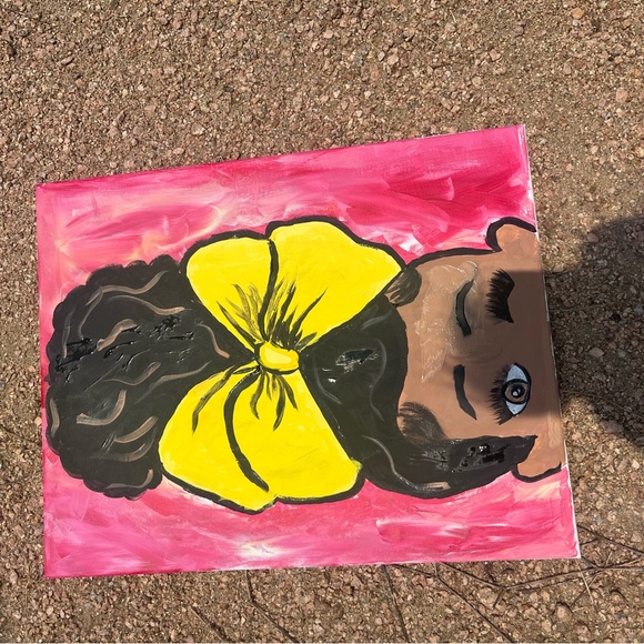 painting it looks better in person when it dryer and it was touched up more - Picture 3 of 5